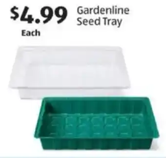 Aldi Gardenline Seed Tray offer