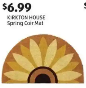 Aldi Kirkton house spring coir mat offer