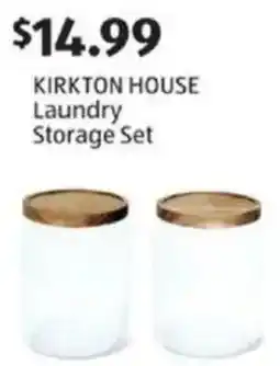 Aldi Kirkton house laundry storage set offer