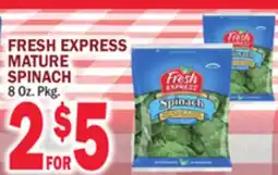 C Town FRESH EXPRESS MATURE SPINACH offer