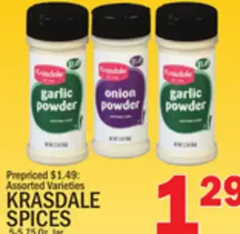 C Town KRASDALE SPICES offer