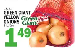 C Town GREEN GIANT YELLOW ONIONS offer