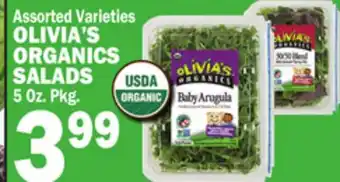 C Town OLIVIA'S ORGANICS ORGANICS SALADS offer