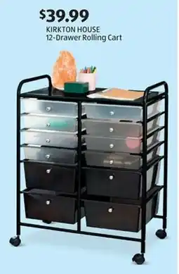 Aldi KIRKTON HOUSE 12-Drawer Rolling Cart offer