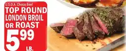 C Town TOP ROUND LONDON BROIL OR ROAST offer