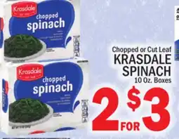 C Town KRASDALE SPINACH offer