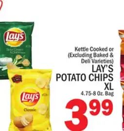 C Town LAY'S POTATO CHIPS XL offer