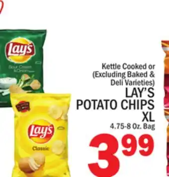 C Town LAY'S POTATO CHIPS XL offer