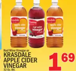 C Town KRASDALE APPLE CIDER VINEGAR offer