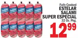 C Town ESTELAR SALAMI SUPER ESPECIAL offer