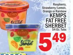 C Town KEMPS FAT FREE SHERBET offer