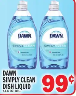 C Town DAWN SIMPLY CLEAN DISH LIQUID offer