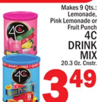 C Town 4C DRINK MIX offer