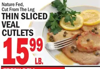 C Town THIN SLICED VEAL CUTLETS offer