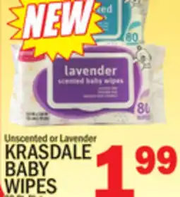 C Town KRASDALE BABY WIPES offer