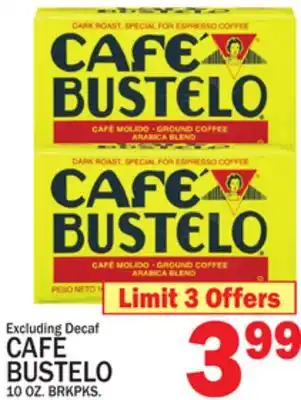 C Town CAFE BUSTELO offer