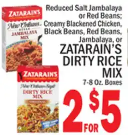 C Town ZATARAIN'S DIRTY RICE MIX offer