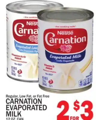 C Town CARNATION EVAPORATED MILK offer