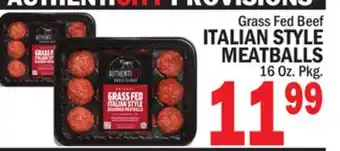 C Town ITALIAN STYLE MEATBALLS offer