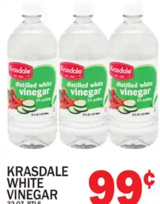 C Town KRASDALE WHITE VINEGAR offer