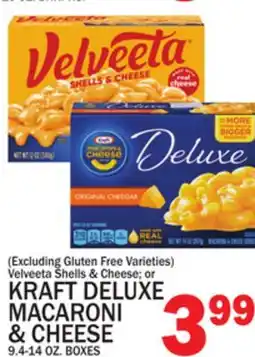 C Town KRAFT DELUXE MACARONI & CHEESE offer