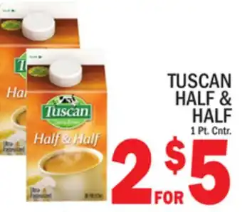 C Town TUSCAN HALF & HALF offer