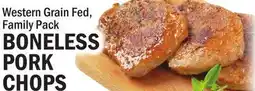 C Town BONELESS PORK CHOPS offer