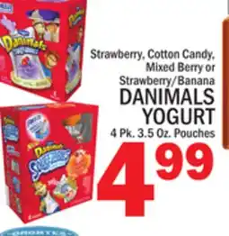 C Town DANIMALS YOGURT offer