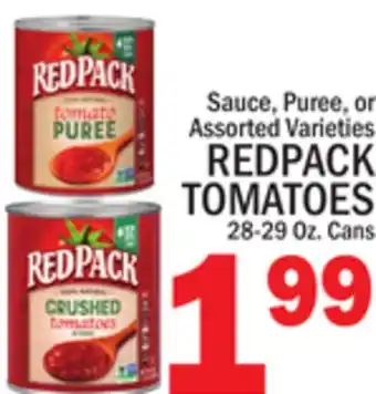 C Town REDPACK TOMATOES offer