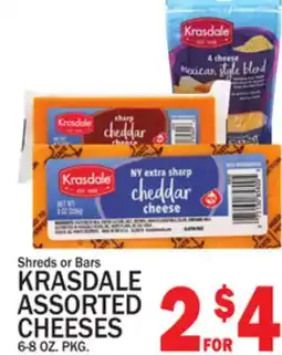 C Town KRASDALE ASSORTED CHEESES offer