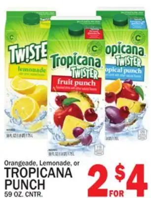 C Town TROPICANA PUNCH offer