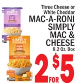 C Town MAC-A-RONI SIMPLY MAC & CHEESE offer