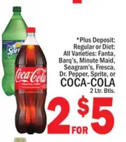 C Town COCA-COLA offer