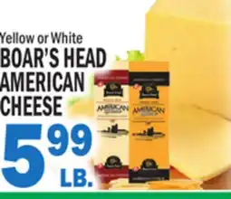 C Town BOAR'S HEAD AMERICAN CHEESE offer