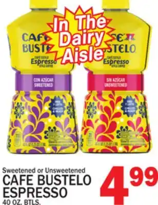 C Town CAFE BUSTELO ESPRESSO offer