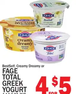 C Town FAGE TOTAL GREEK YOGURT offer