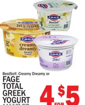 C Town FAGE TOTAL GREEK YOGURT offer