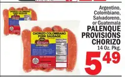 C Town PALENQUE PROVISIONS CHORIZO offer