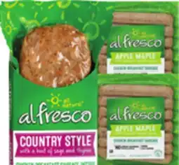 C Town AL FRESCO CHICKEN BREAKFAST SAUSAGE PATTIES 7 Oz. Pkg offer