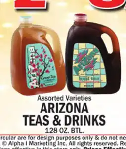 C Town ARIZONA TEAS & DRINKS offer