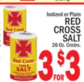 C Town RED CROSS SALT offer