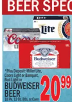 C Town BUDWEISER BEER offer