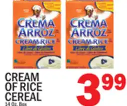 C Town CREAM OF RICE CEREAL offer