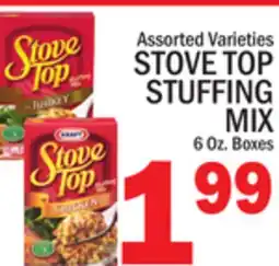 C Town STOVE TOP STUFFING MIX offer