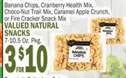 C Town VALUED NATURAL SNACKS offer