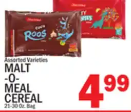 C Town MALT-O-MEAL CEREAL offer