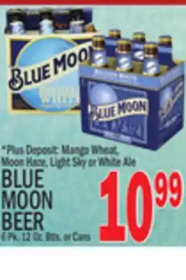 C Town BLUE MOON BEER offer