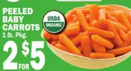 C Town PEELED BABY CARROTS offer