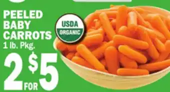 C Town PEELED BABY CARROTS offer