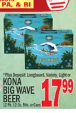 C Town KONA BIG WAVE BEER offer